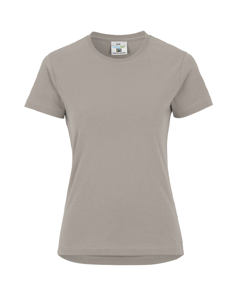 T-SHIRT COL ROND FEMME - CERTIFIÉ GOTS