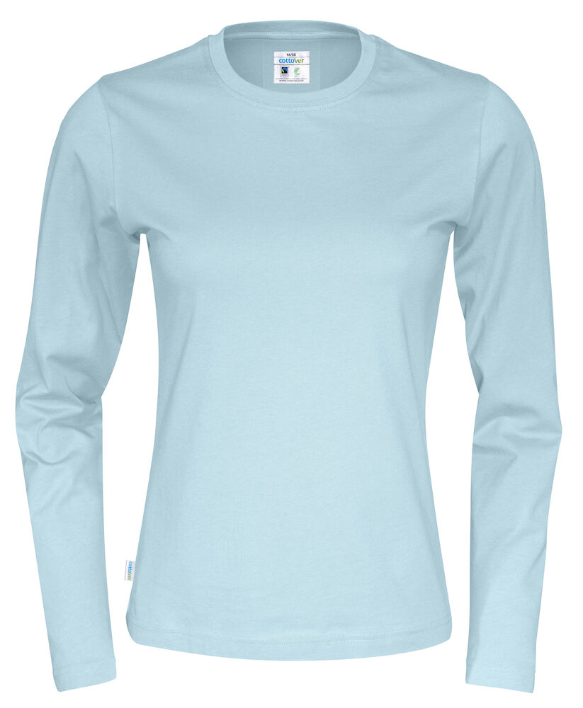 T-SHIRT MANCHES LONGUES FEMME - CERTIFIÉ GOTS