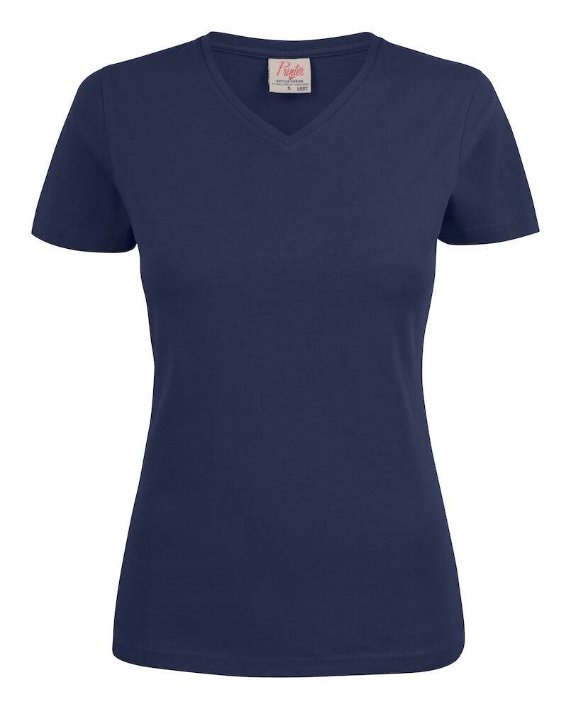 Heavy V-neck T-Shirt Femmes
