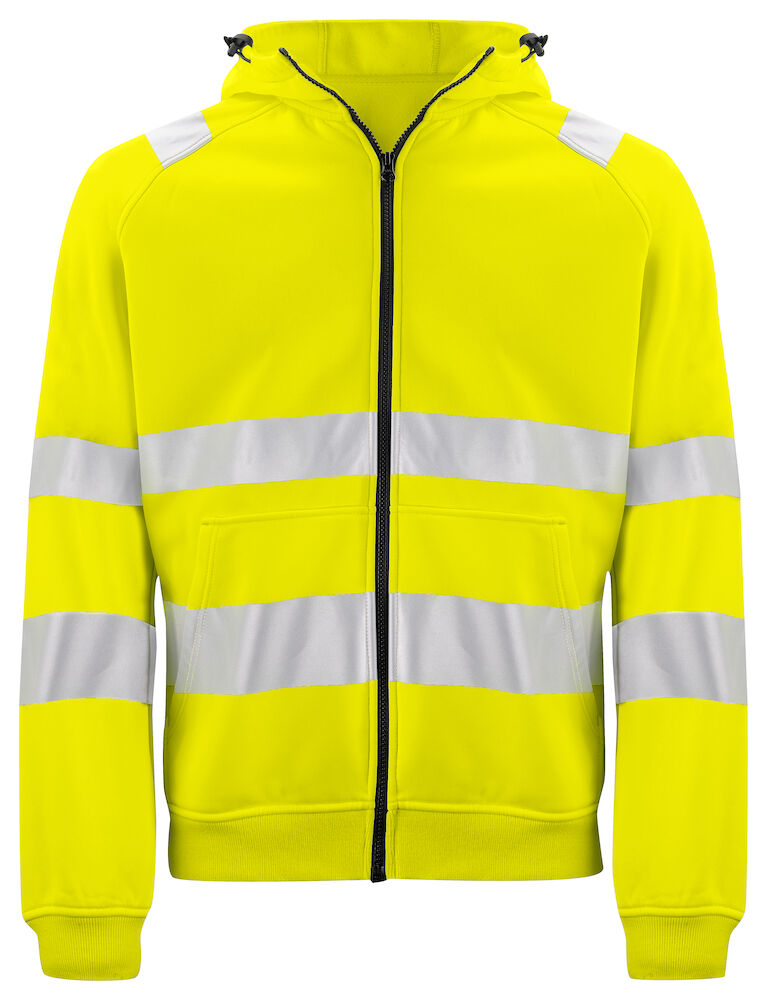6132 SWEATSHIRT FULL ZIP CAPUCHE - EN ISO 20471 CLASSE 3