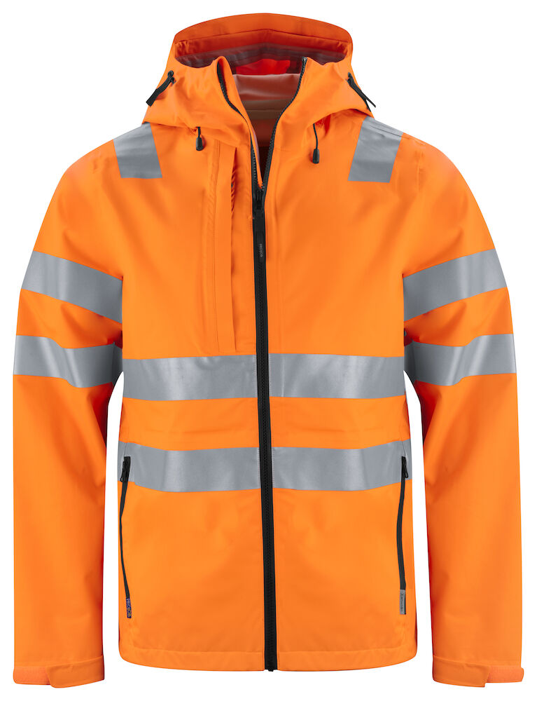 6450 VESTE SOFTSHELL CAPUCHE - EN ISO 20471 CLASSE 3/2 - EN343 3/3/X