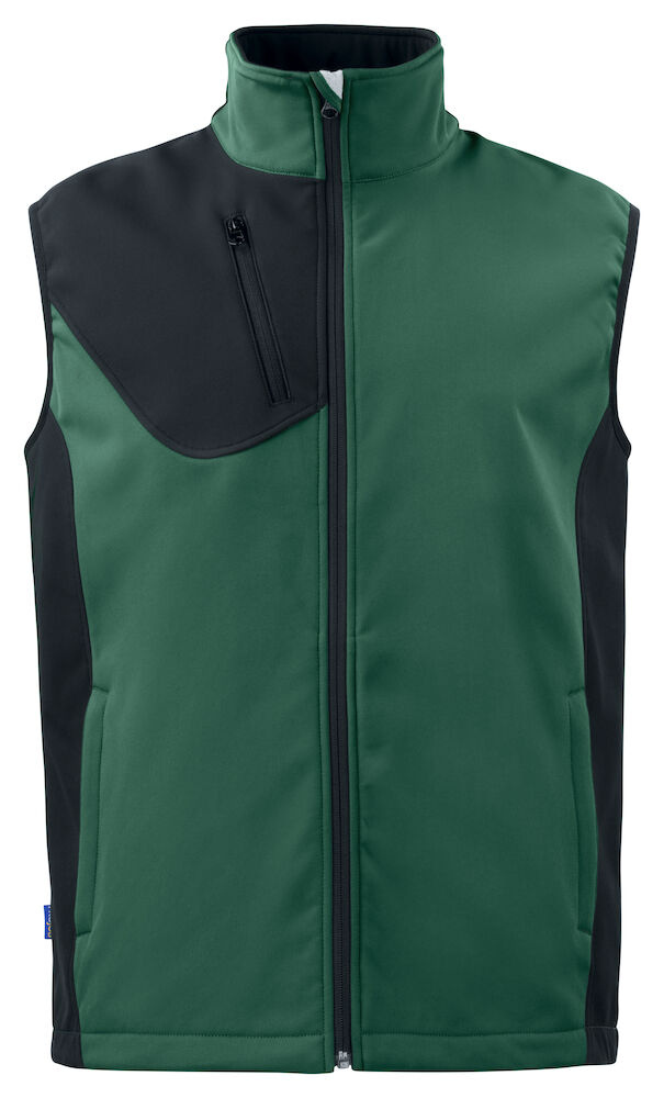 3702 BODYWARMER SOFTSHELL PRIO BICOLORE