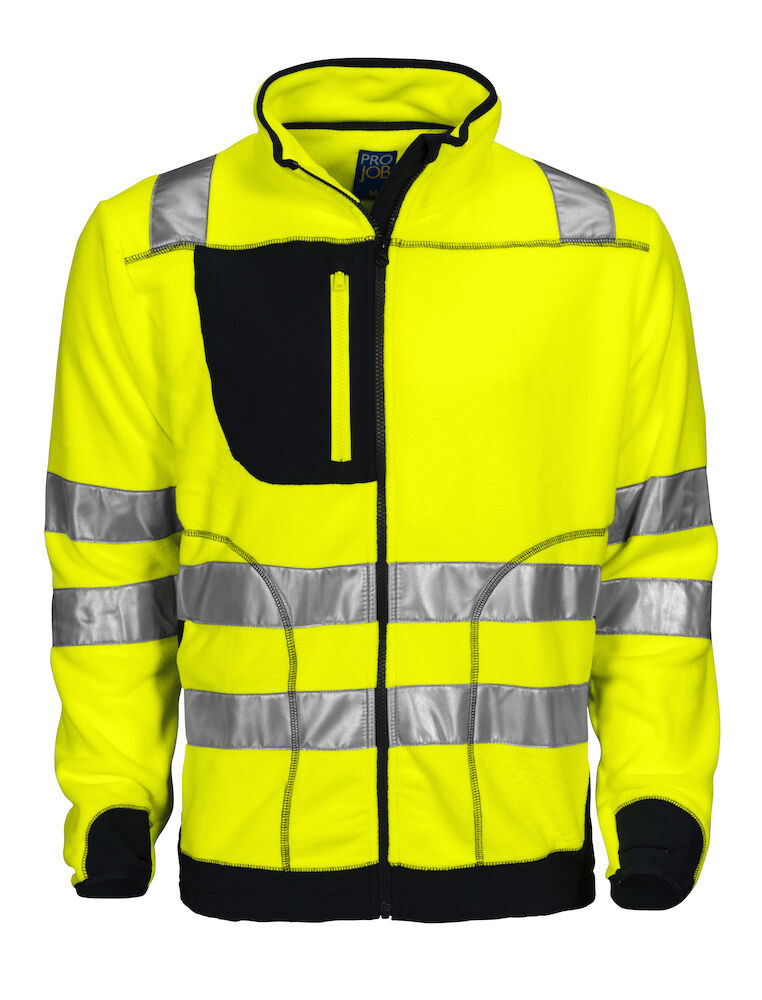 6303 VESTE POLAIRE HV - EN ISO 20471 CLASSE 3/2