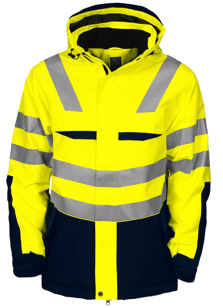 6418 PARKA POLYURETHANE HV MATELASSEE - EN ISO 20471 CLASSE 3 - EN 343 3/1/X